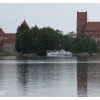 Het kasteel en meer van Trakai